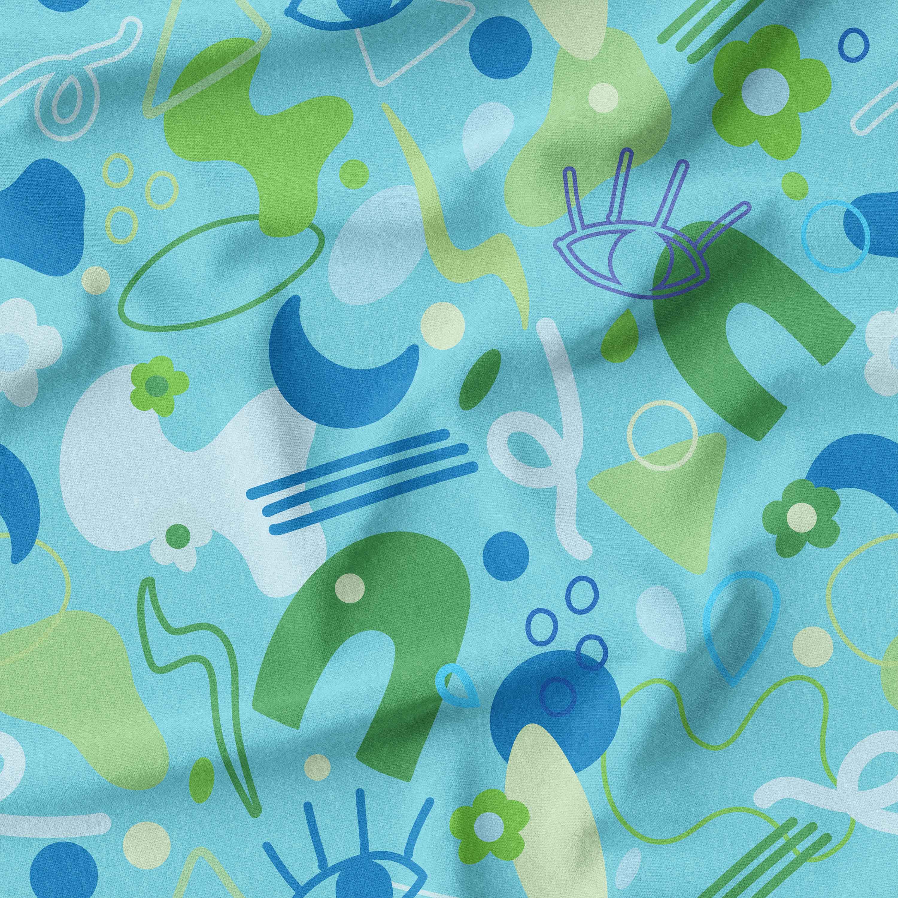 AbstractFun Fabric Online Australia Woven and Knit