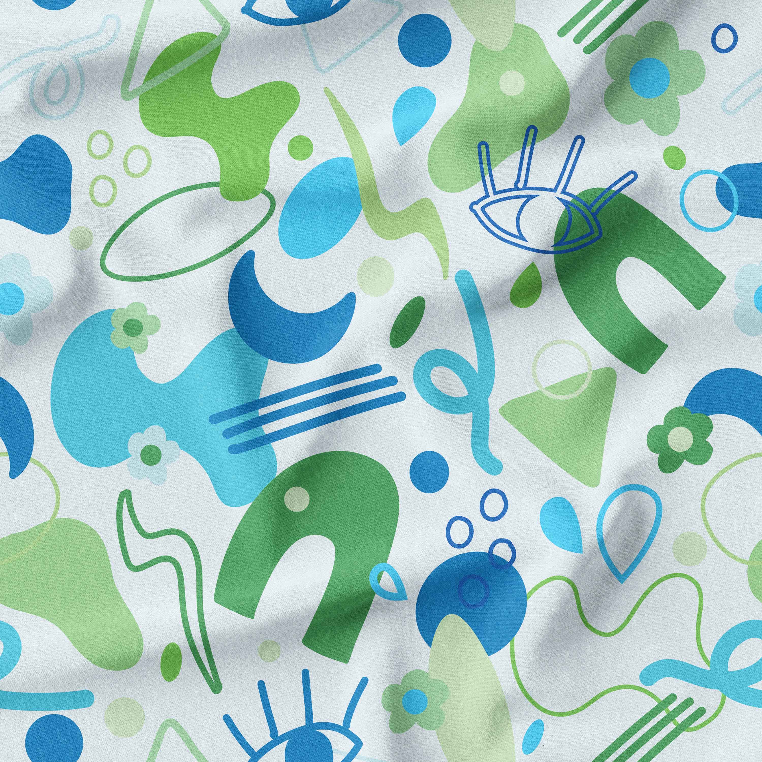 AbstractFun Fabric Online Australia Woven and Knit