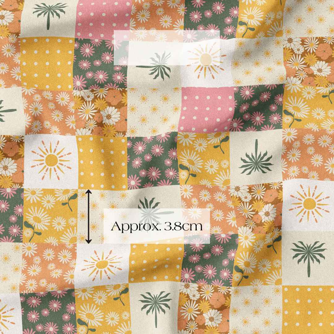 Boho Patchwork Fabric Australia Woven and Knit