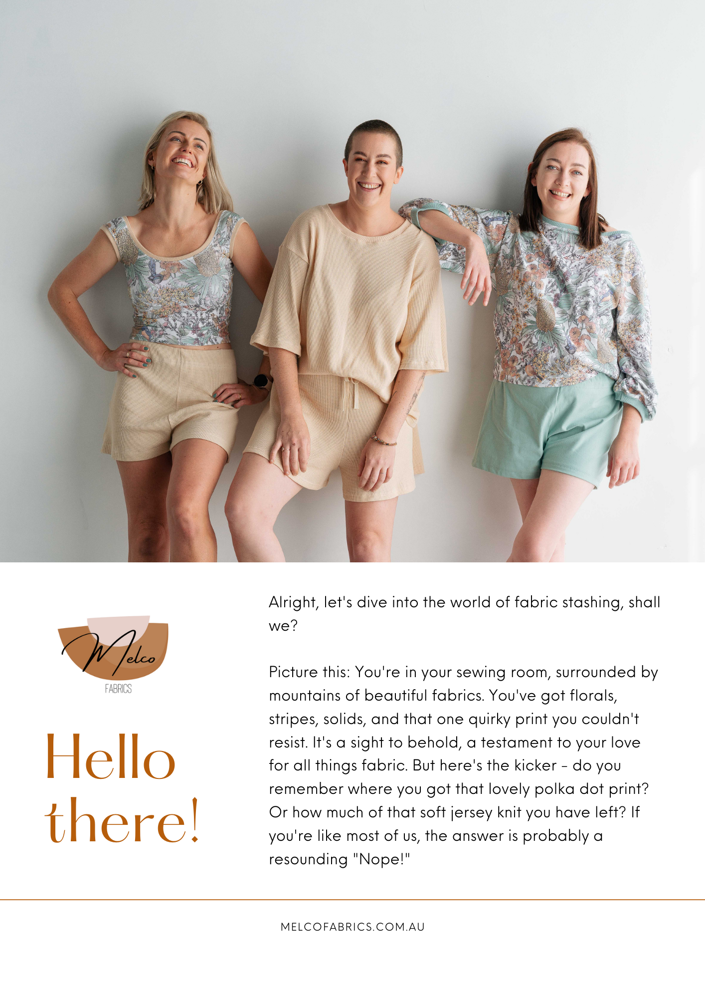Stash Tracker - Melco Fabrics