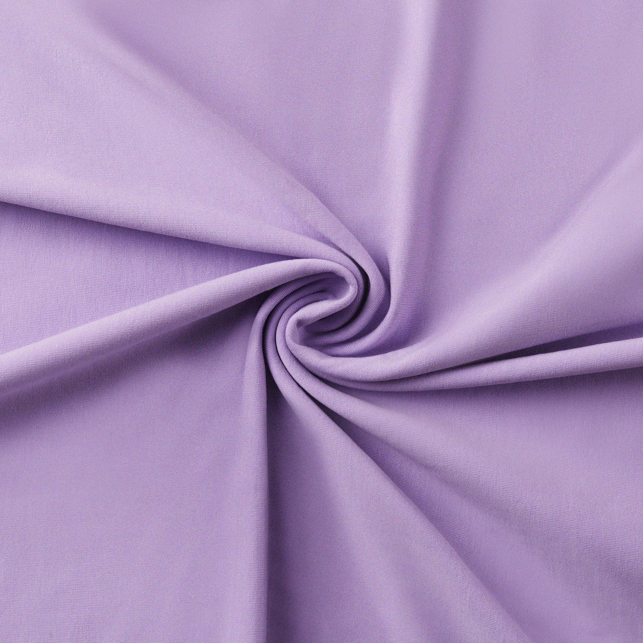 purple Australian millled cotton lycra solids ethical sustainable fabric store Australia Purple