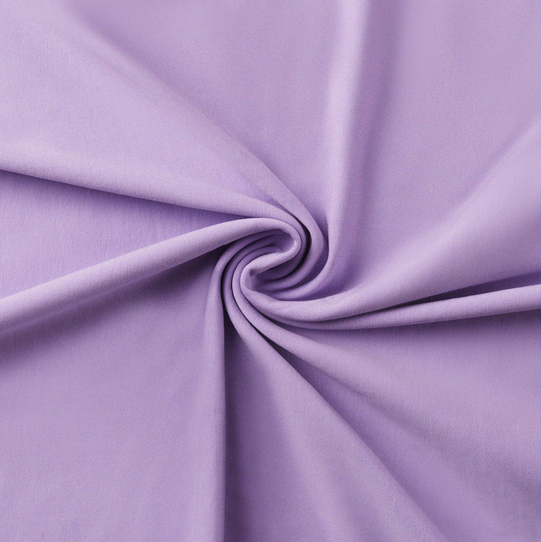purple Australian millled cotton lycra solids ethical sustainable fabric store Australia Purple