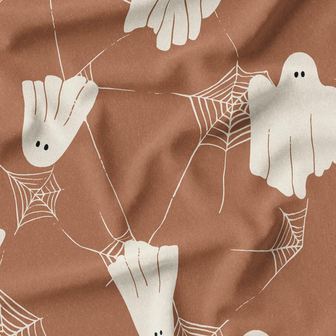 Australian milled fabric, kids fabric, custom fabric printing australia, Erin Kendal, print on demand fabric, Cute Halloween Fabrics