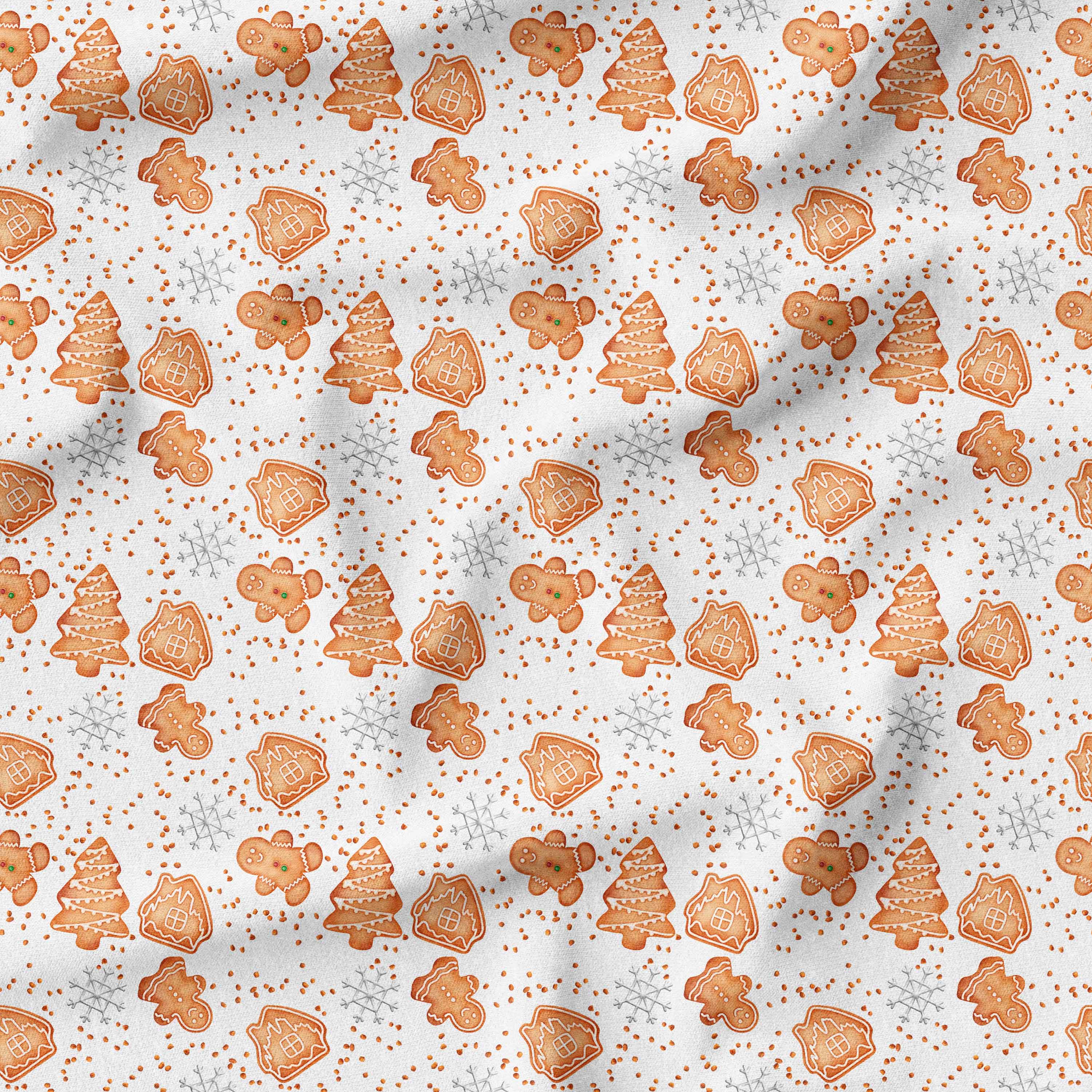 Gingerbread Cookie Fabric