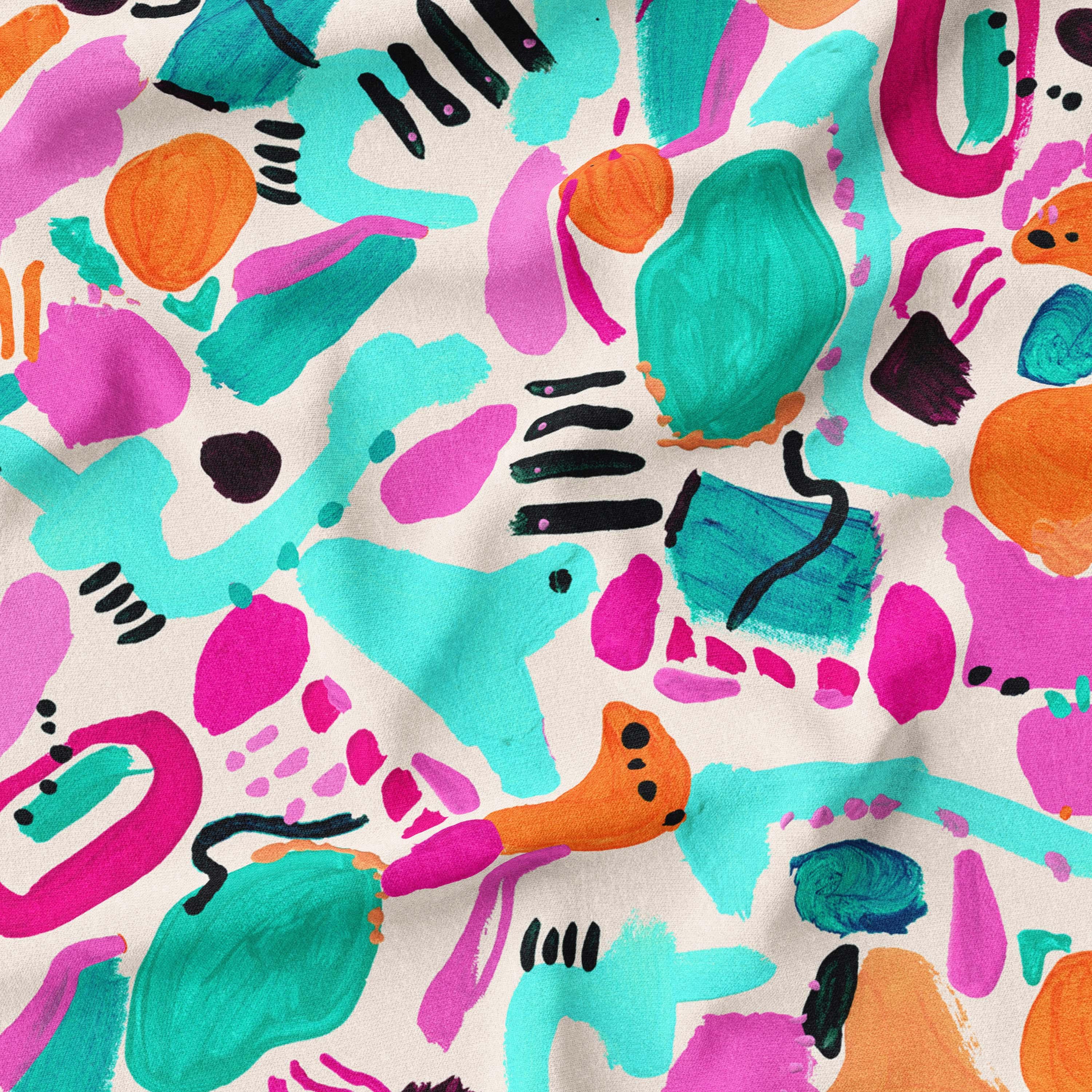 Australian Made Fabric Ellen McKenna Art Designs Melco Fabrics