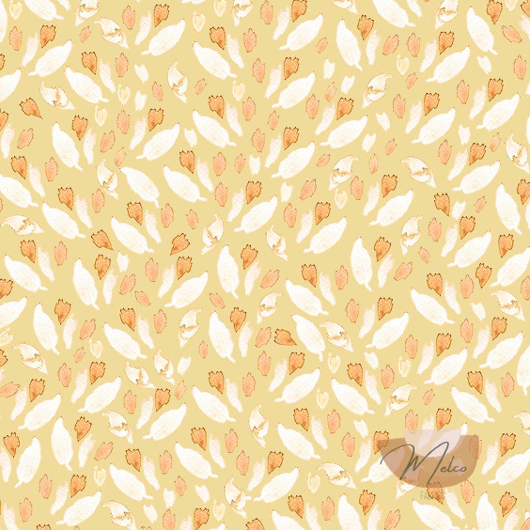 melco-fabrics-online-fabric-store-print-on-demand-australia-Petal Fall Sunshine-knit-woven-buy