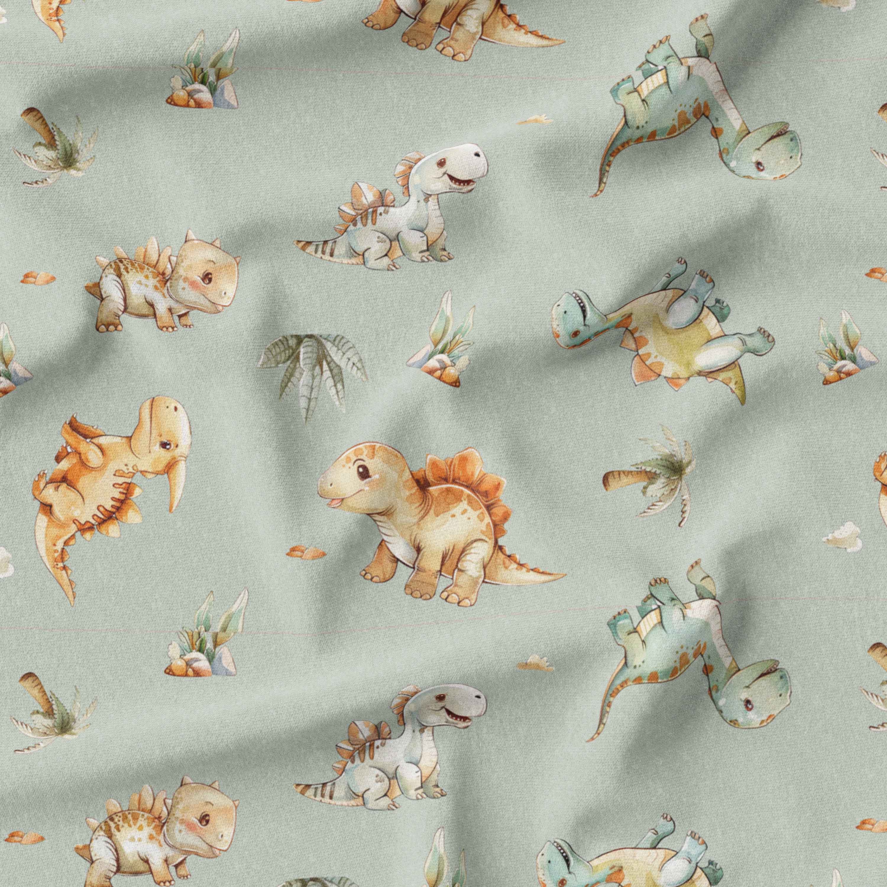 Cute Dinosaur Fabric