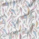 Pastel gumleaves Fabric