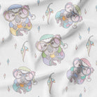 Pastel wombat Fabric