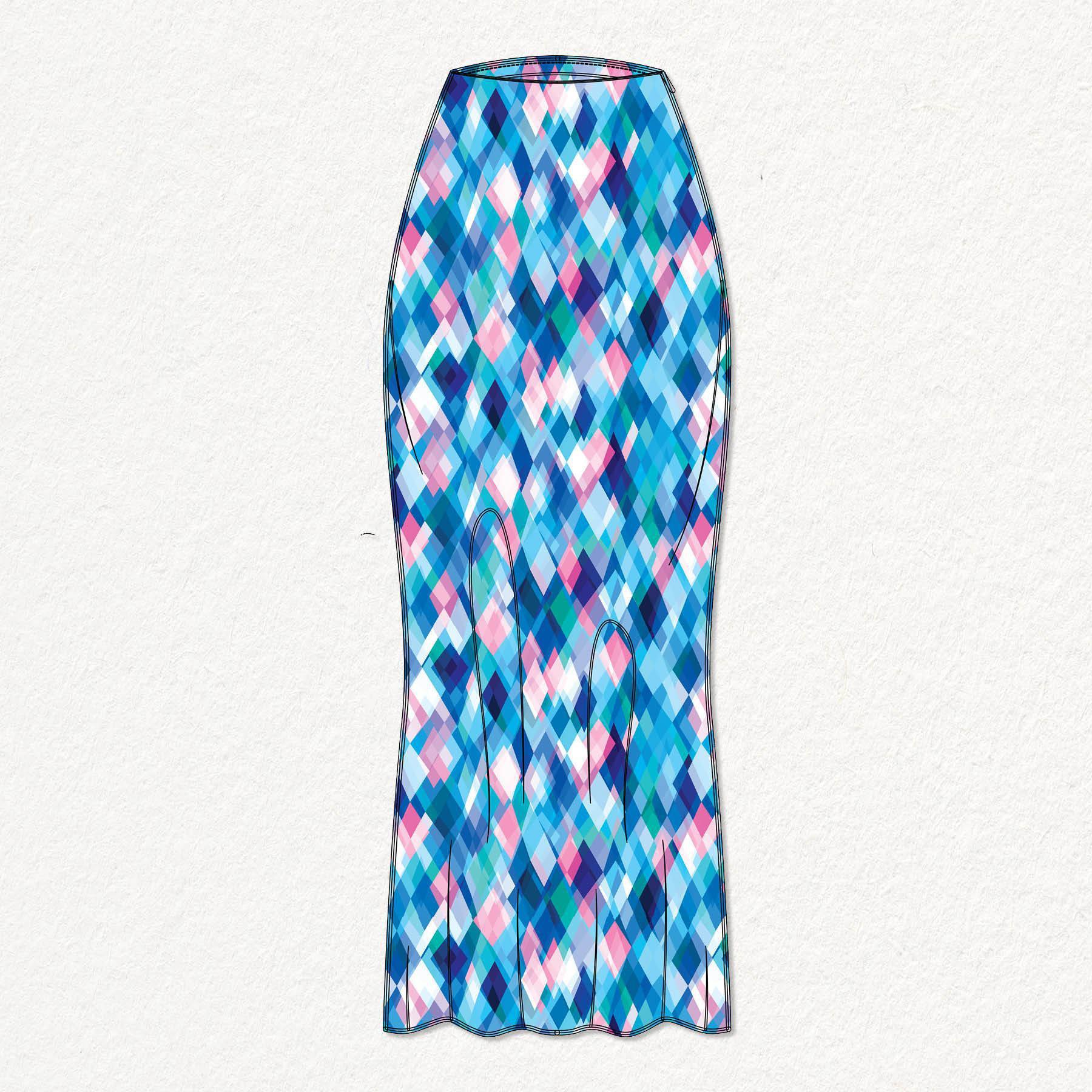 melco-fabrics-online-fabric-store-print-on-demand-australia-Somewhere Blue - Rachel Parker