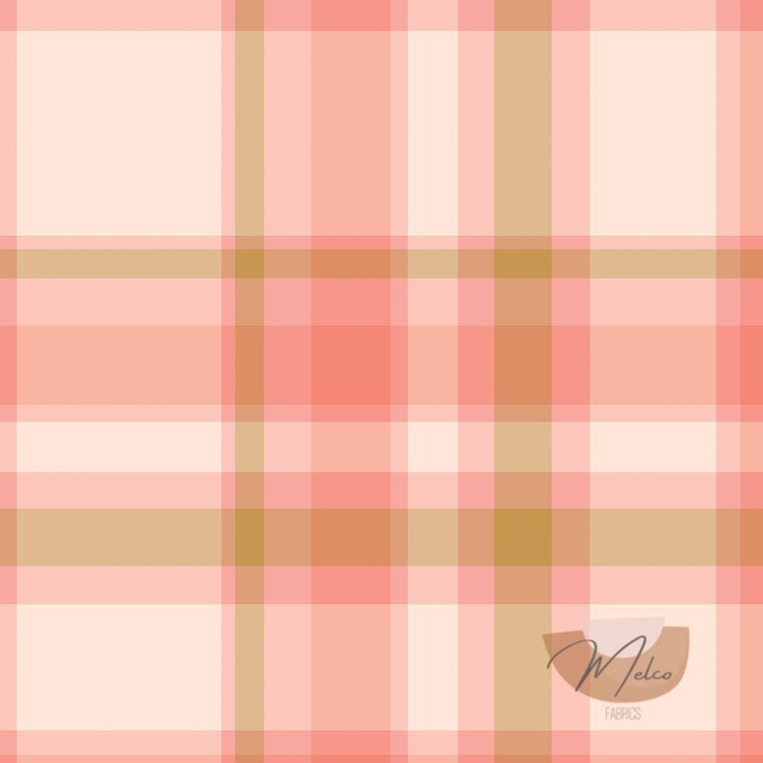 melco-fabrics-online-fabric-store-print-on-demand-australia-Strawberry plaid-knit-woven-buy