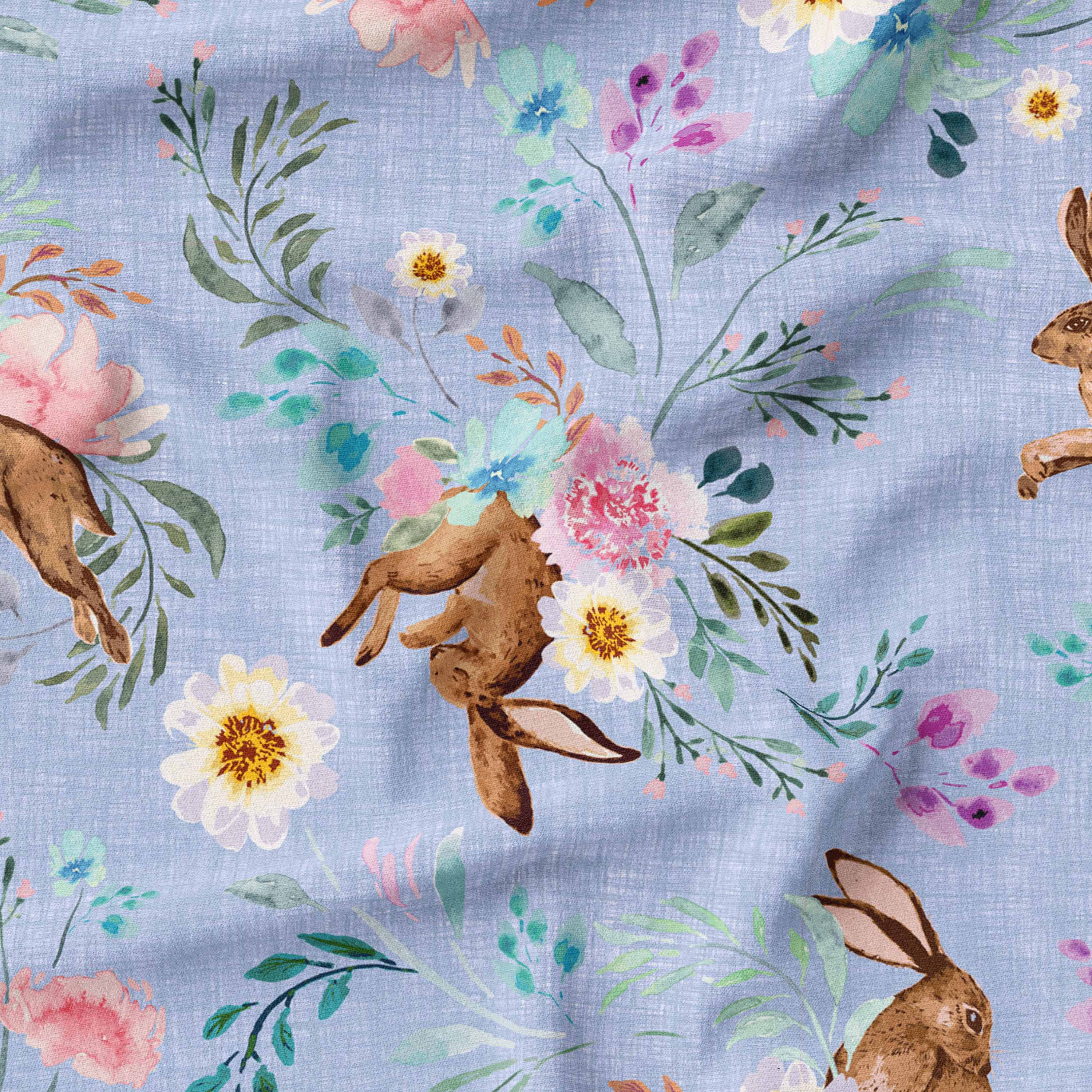 Easter Bunny Cute Fabric Online Australia