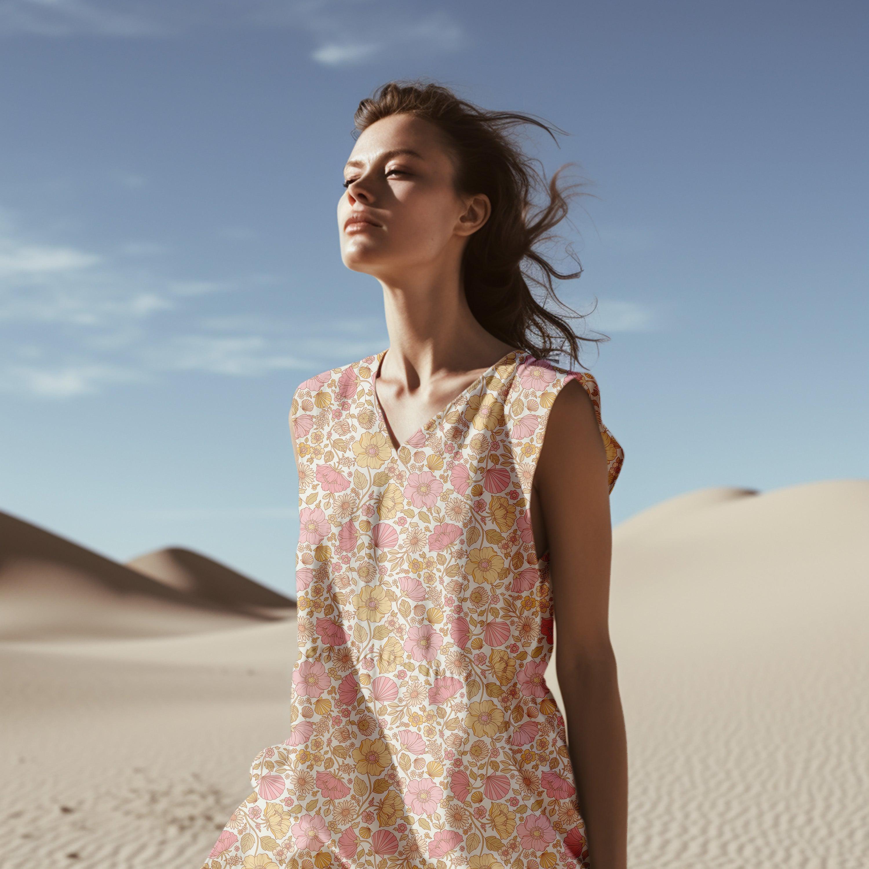 Daisy Shell Floral White-Melco Fabrics-online-fabric-shop-australia