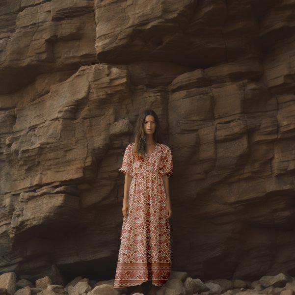 Bohemian Bloom Whisper-Melco Fabrics-online-fabric-shop-australia
