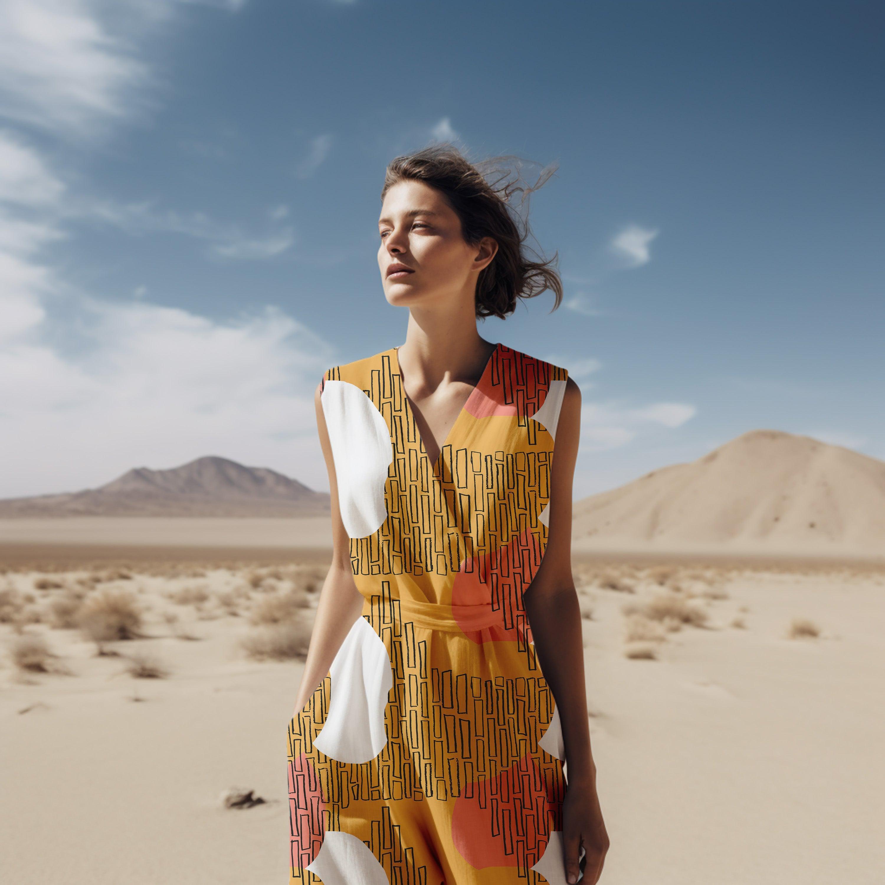 melco-fabrics-online-fabric-store-print-on-demand-australia-Looking Mustard - Ellen McKenna