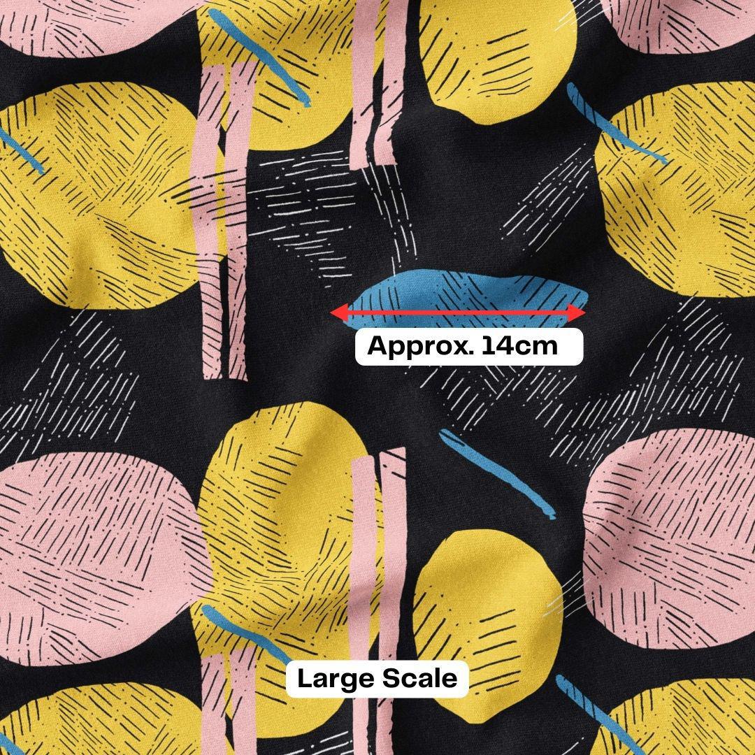 melco-fabrics-online-fabric-store-print-on-demand-australia-Matches Black - Ellen McKenna