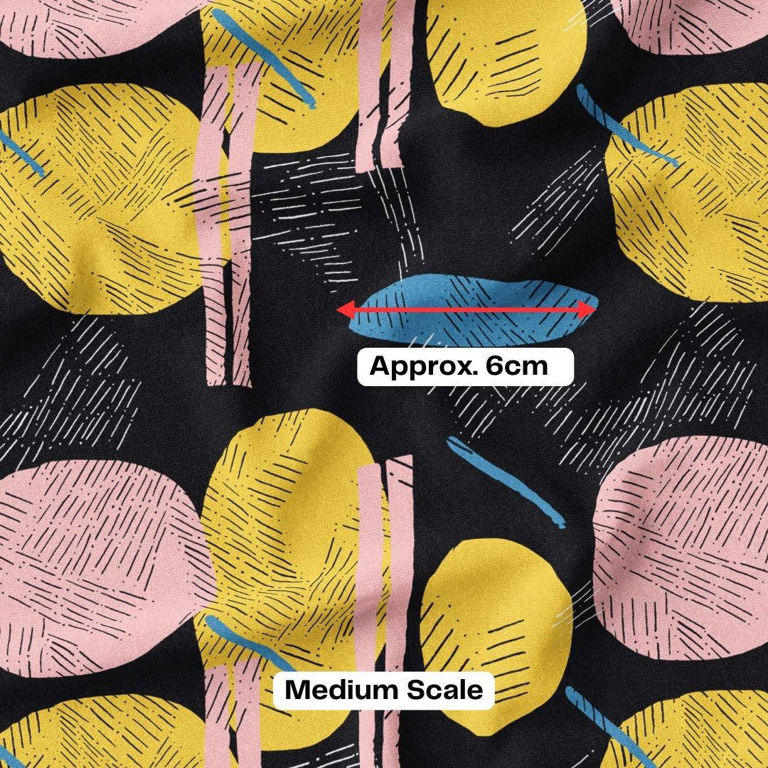 melco-fabrics-online-fabric-store-print-on-demand-australia-Matches Black - Ellen McKenna