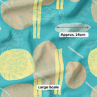 melco-fabrics-online-fabric-store-print-on-demand-australia-Matches Teal - Ellen McKenna