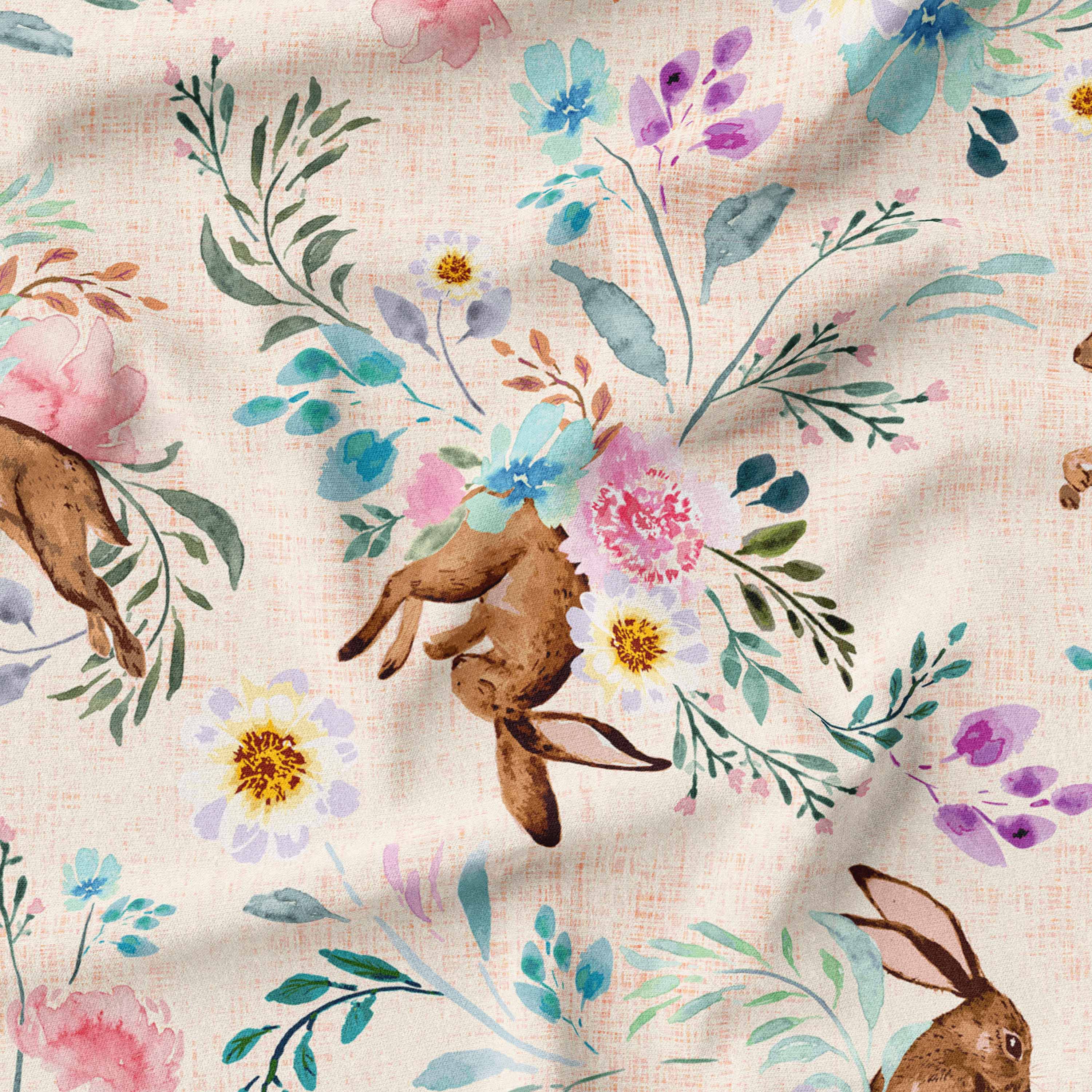 Easter Bunny Cute Fabric Online Australia