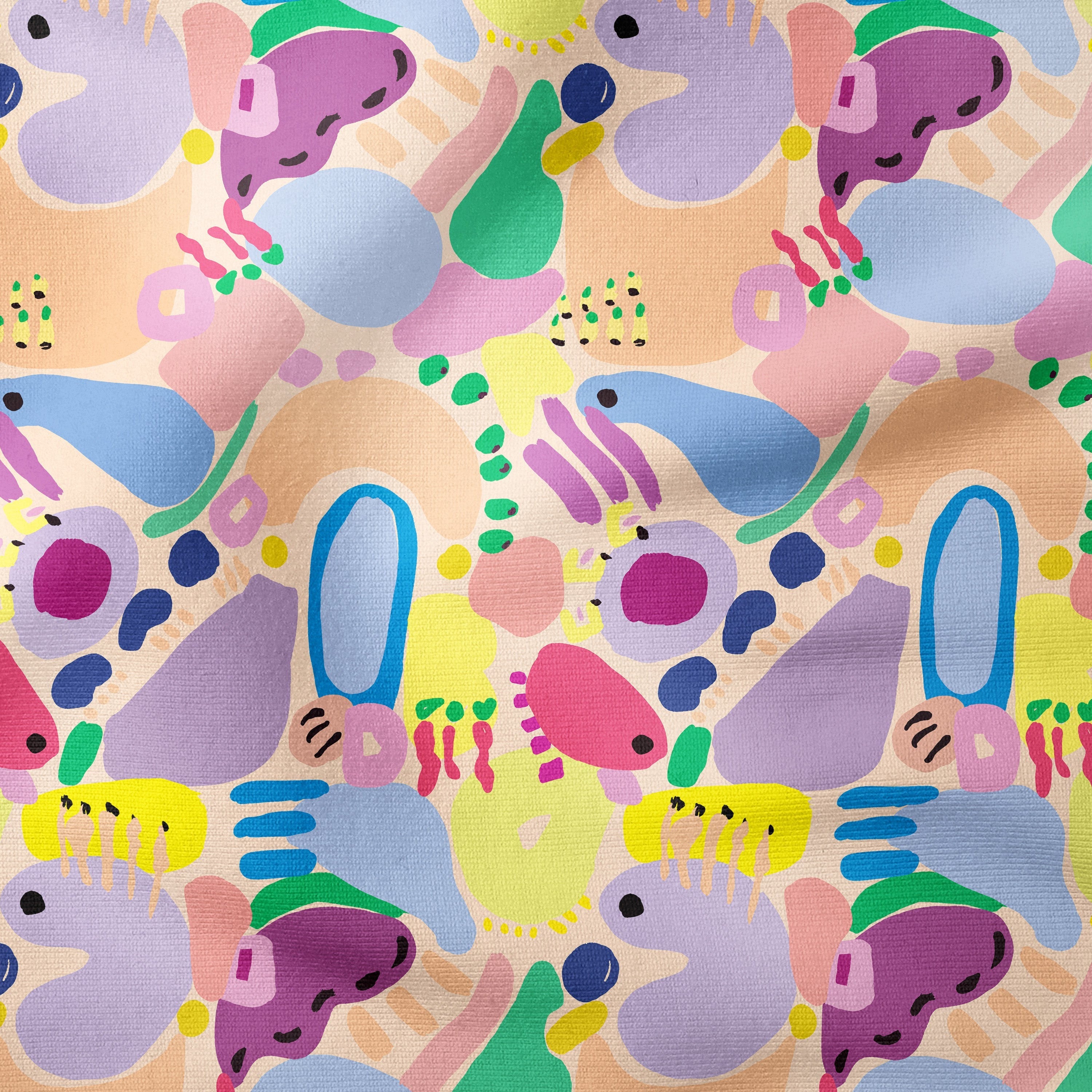 melco-fabrics-online-fabric-store-print-on-demand-australia-vivid_flow Green - Ellen McKenna