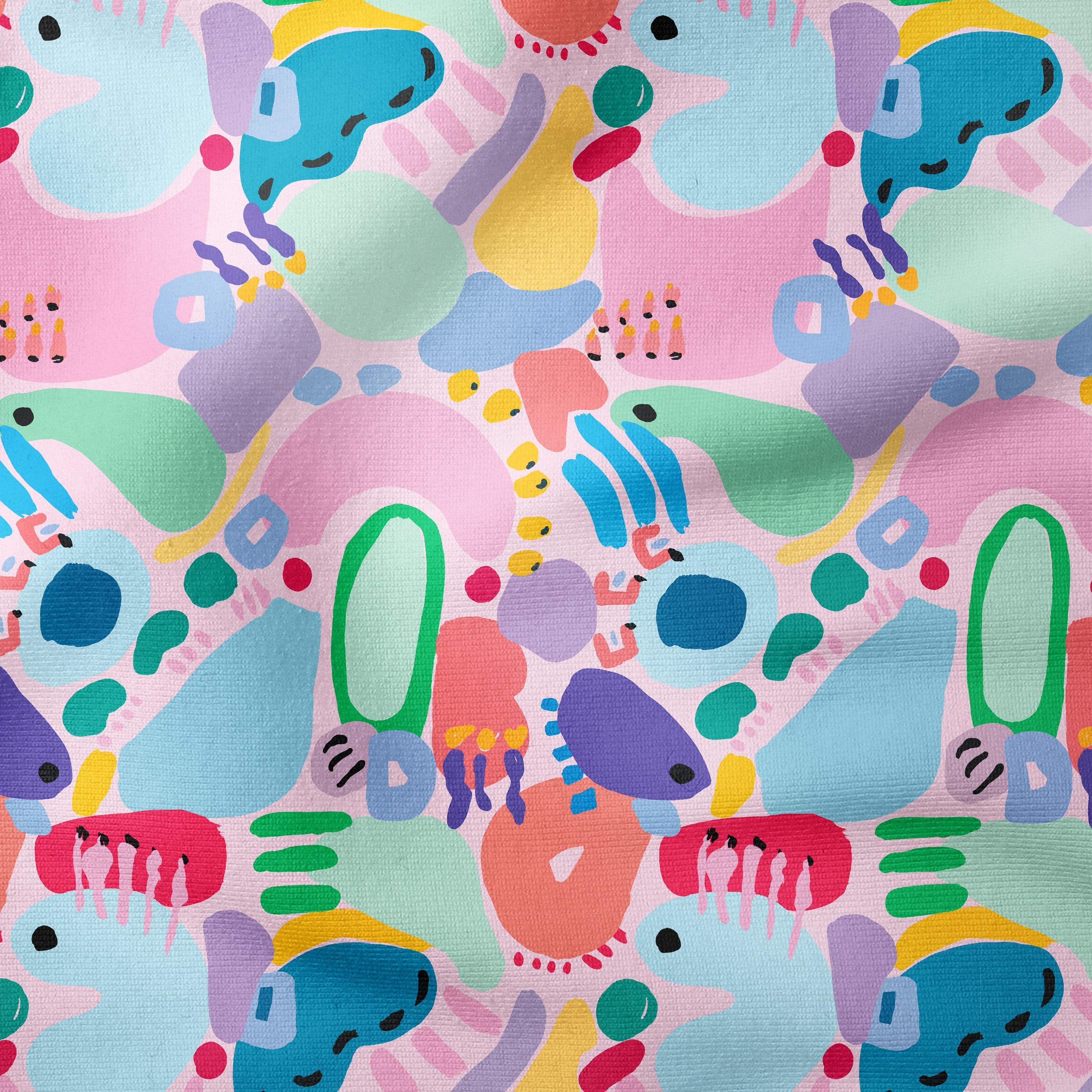 melco-fabrics-online-fabric-store-print-on-demand-australia-vivid_flow Green - Ellen McKenna