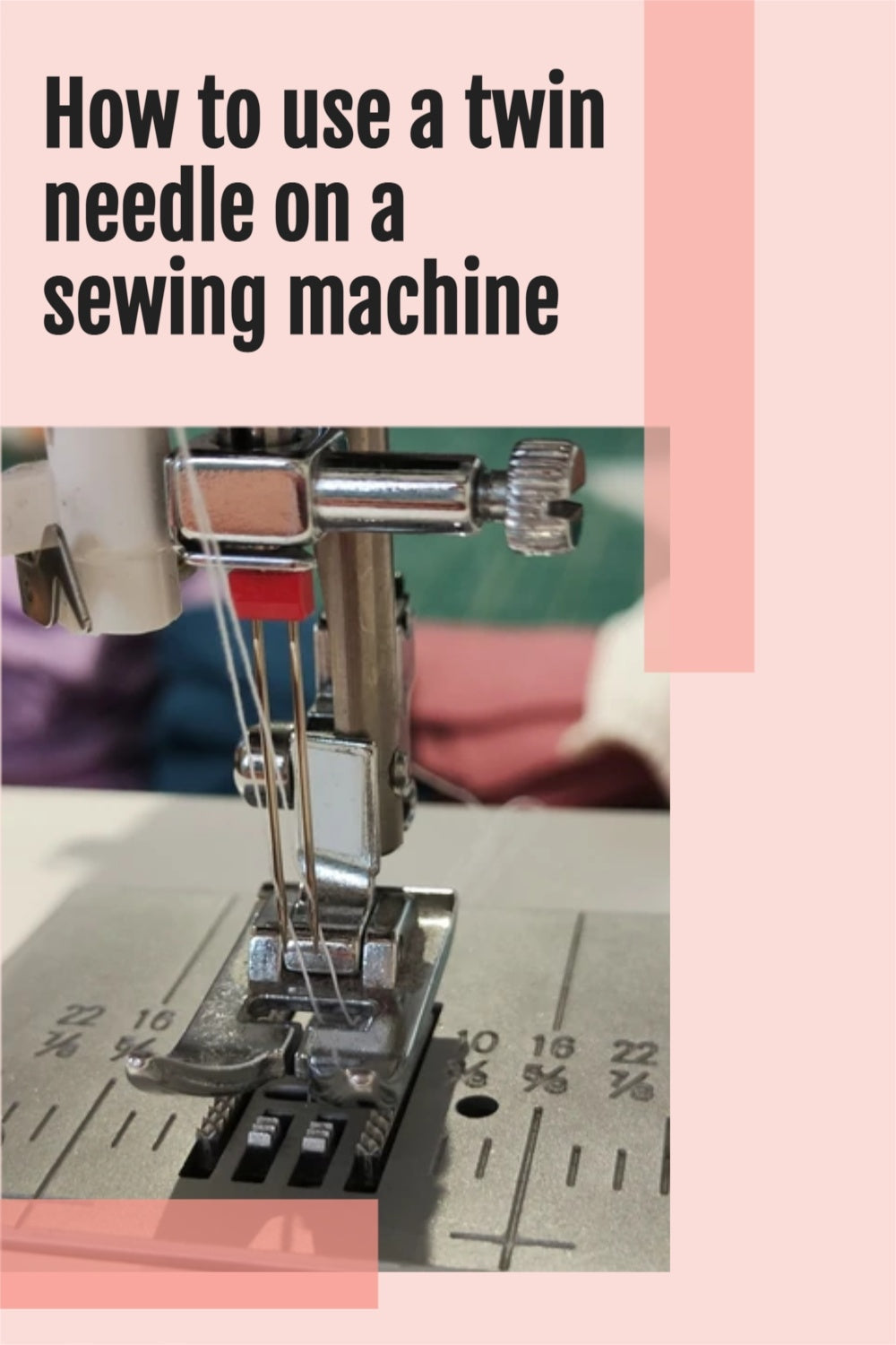 How to use a twin needle on a sewing machine-Melco Fabrics-sewing-tips-beginners-learn-to-sew
