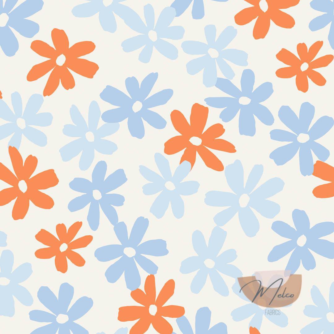 Australian milled fabric, kids fabric, custom fabric printing australia, Erin Kendal, print on demand fabric, 