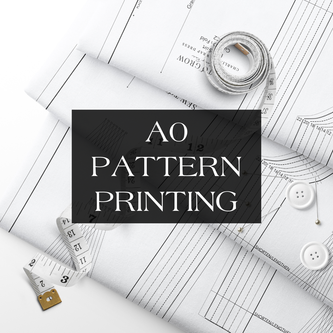 A0 Sewing Pattern Printing Service Online