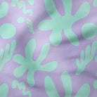 Abstract Flowers-Art Print Fabric-Melco Fabrics-Online-Fabric-Store-Australia