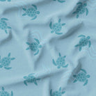 Boho Sea Turtles Fabric Australia Woven and Knit