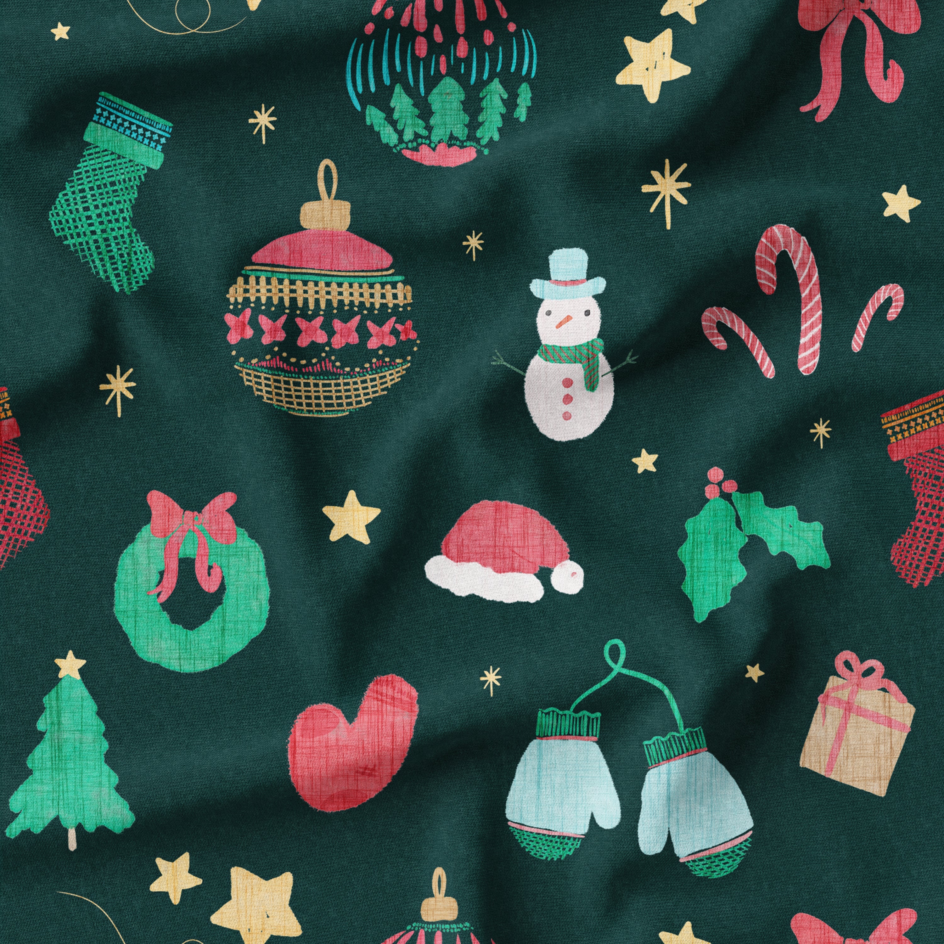 Christmas-cheer-texture-fabric