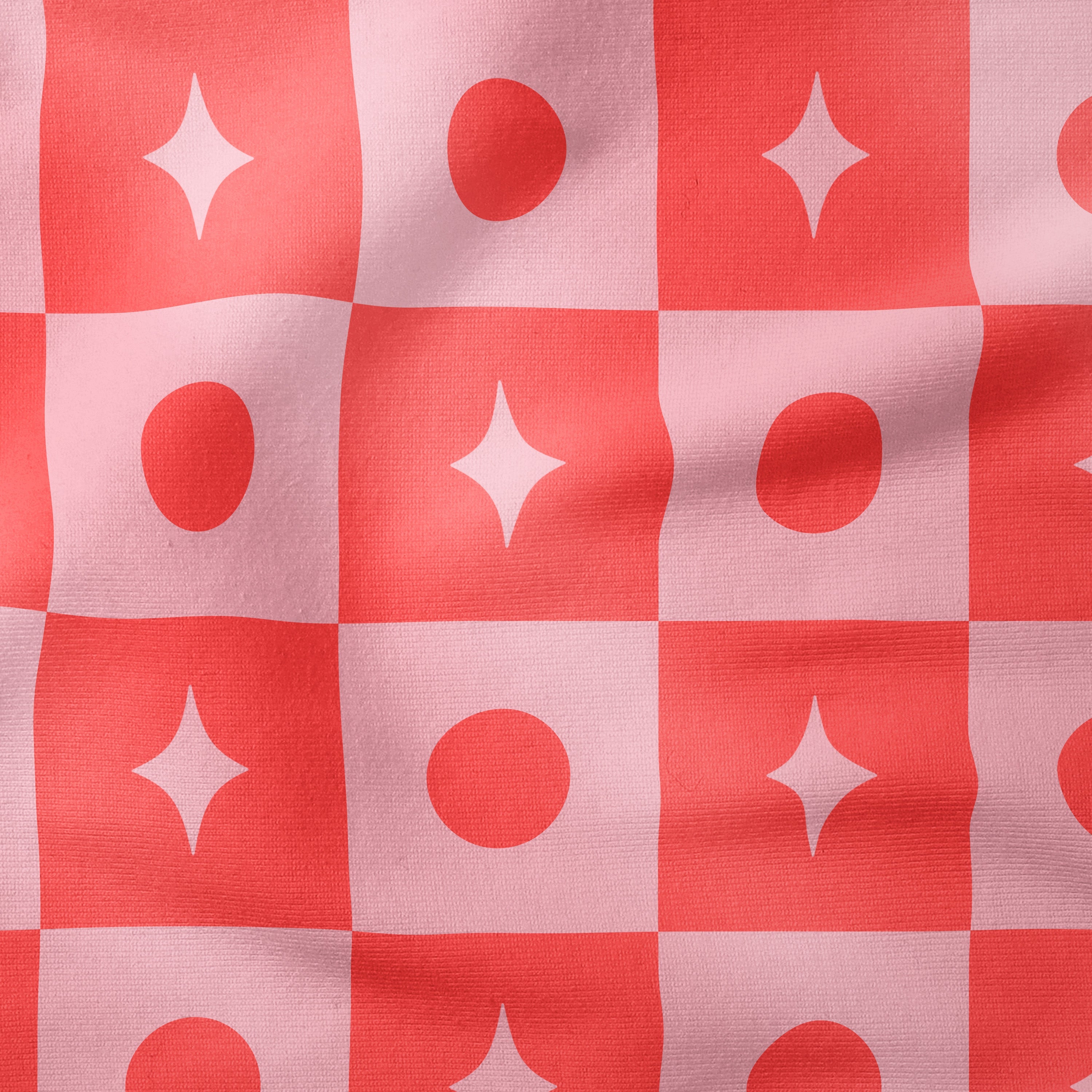 Circus Patchwork-Red [option 2]-Melco Fabrics Online Fabric Australia