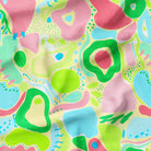 melco-fabrics-online-fabric-store-print-on-demand-australia-Neon garden - Ellen McKenna