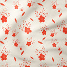 Flower Burst-Red [option 2]-Melco Fabrics Online Fabric Australia