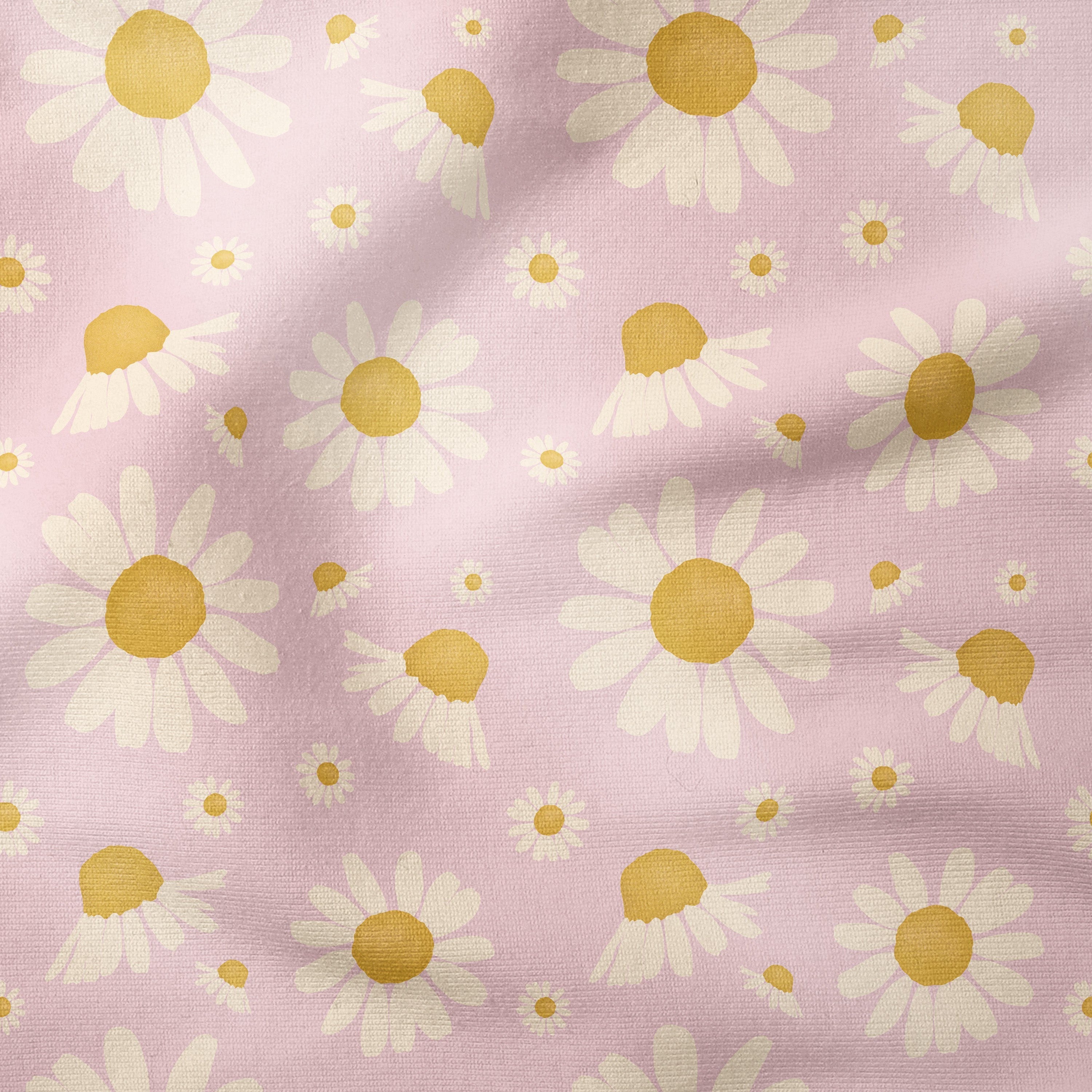 Daisies Fabric Online - Custom Printed Fabric Australia – Melco