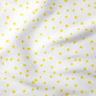 Melco Originals - Polka Dots-Yellow-Cotton Poplin (110gsm) / 140cm width-Melco Fabrics Online Fabric Australia