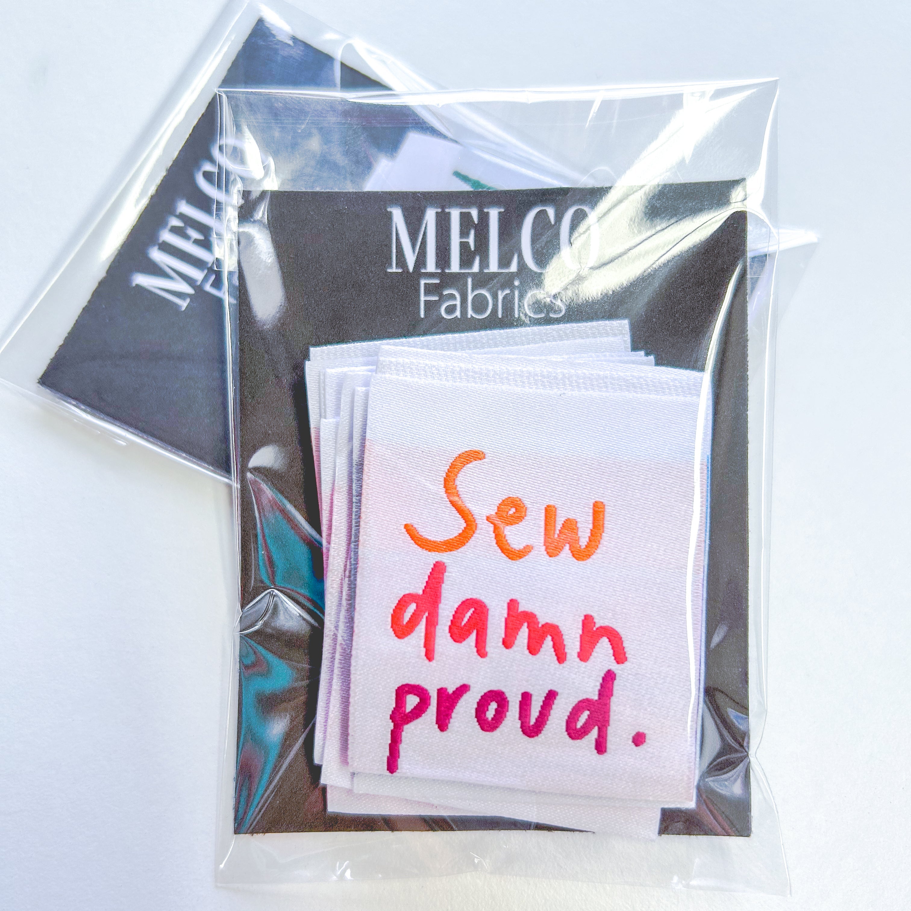 Melco Sewing Labels by Rachel Parker - Pack of 8-Woven Labels-Melco Fabrics