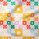 Patchwork Parade-Multicoloured-Cotton Poplin (110gsm) / 140cm width-Melco Fabrics Online Fabric Australia