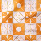Patchwork Parade-Orange-Cotton Poplin (110gsm) / 140cm width-Melco Fabrics Online Fabric Australia