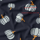 melco-fabrics-online-fabric-store-print-on-demand-australia-Tossed Pumpkins - Black - Cute Halloween Fabric