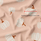 melco-fabrics-online-fabric-store-print-on-demand-australia-Tossed Pumpkins - Pink - Cute Halloween Fabric