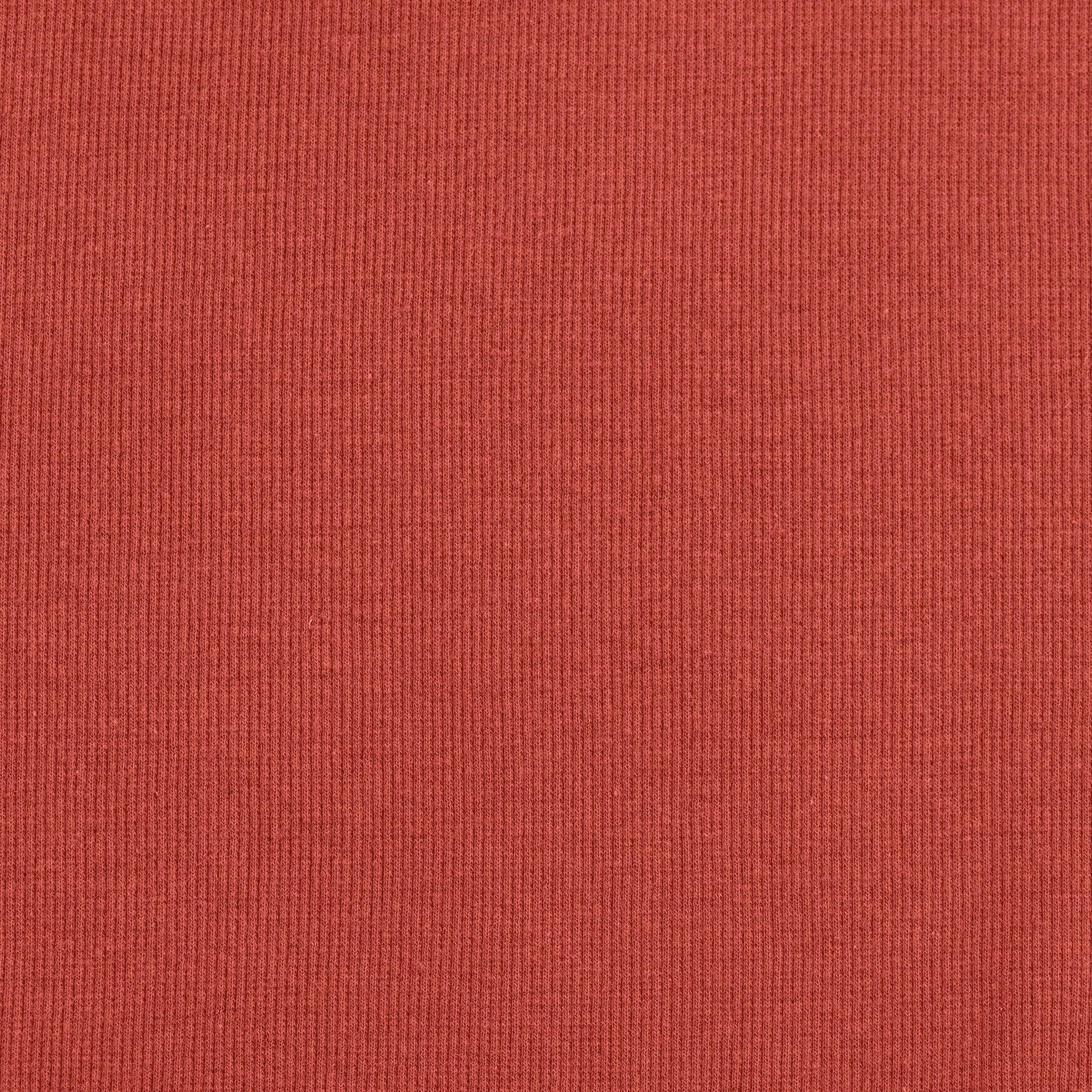 Baked Clay 2.0 Rib Knit Fabric 330gsm [Australian milled] - Melco Fabrics