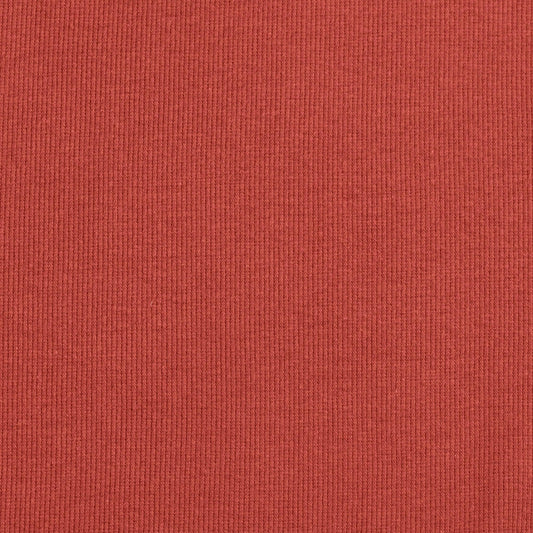Baked Clay 2.0 Rib Knit Fabric 330gsm [Australian milled] - Melco Fabrics