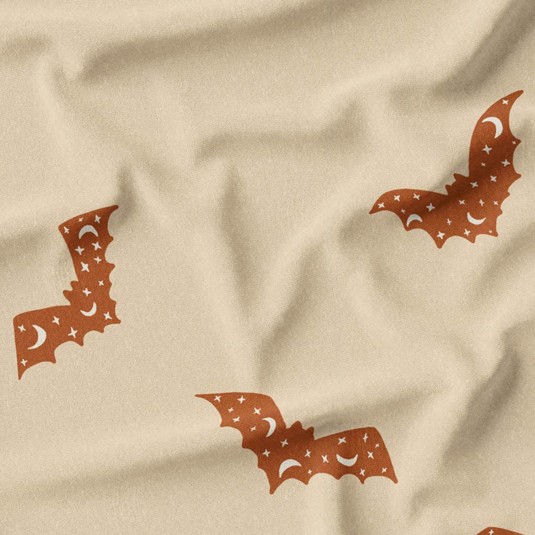 Australian milled fabric, kids fabric, custom fabric printing australia, Erin Kendal, print on demand fabric, Cute Halloween Fabrics