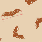 melco-fabrics-online-fabric-store-print-on-demand-australia-Bats - Rust on Beige - Cute Halloween Fabric