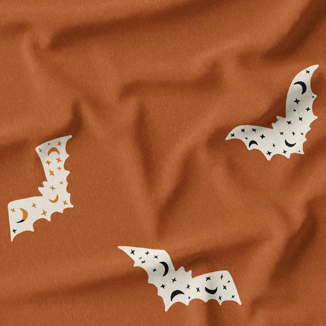 Australian milled fabric, kids fabric, custom fabric printing australia, Erin Kendal, print on demand fabric, Cute Halloween Fabrics