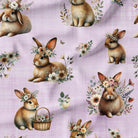 melco-fabrics-online-fabric-store-print-on-demand-australia- boho-bunny-easter-fabric