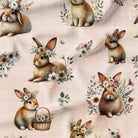 melco-fabrics-online-fabric-store-print-on-demand-australia- boho-bunny-easter-fabric
