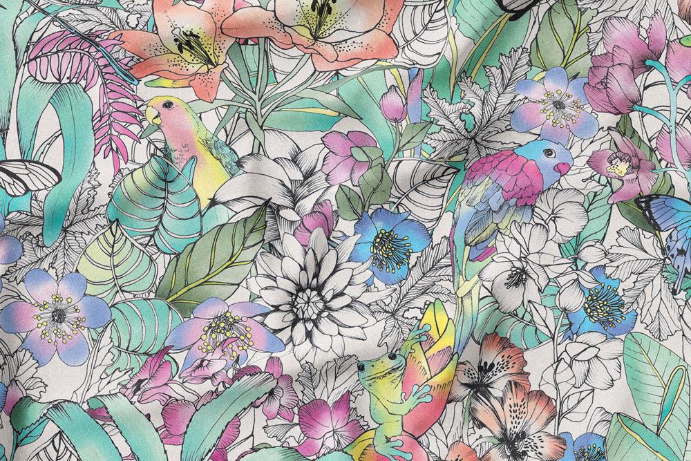 melco-fabrics-online-fabric-store-print-on-demand-australia-Botanica light - The Scenic Route