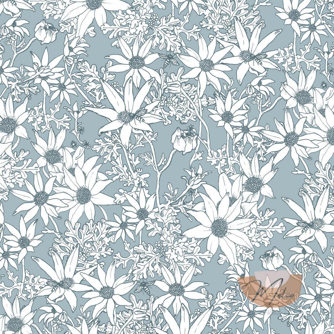 melco-fabrics-online-fabric-store-print-on-demand-australia-Flannels Moss- The Scenic Route